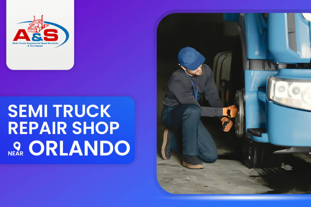 Semi truck repair shops near Orlando